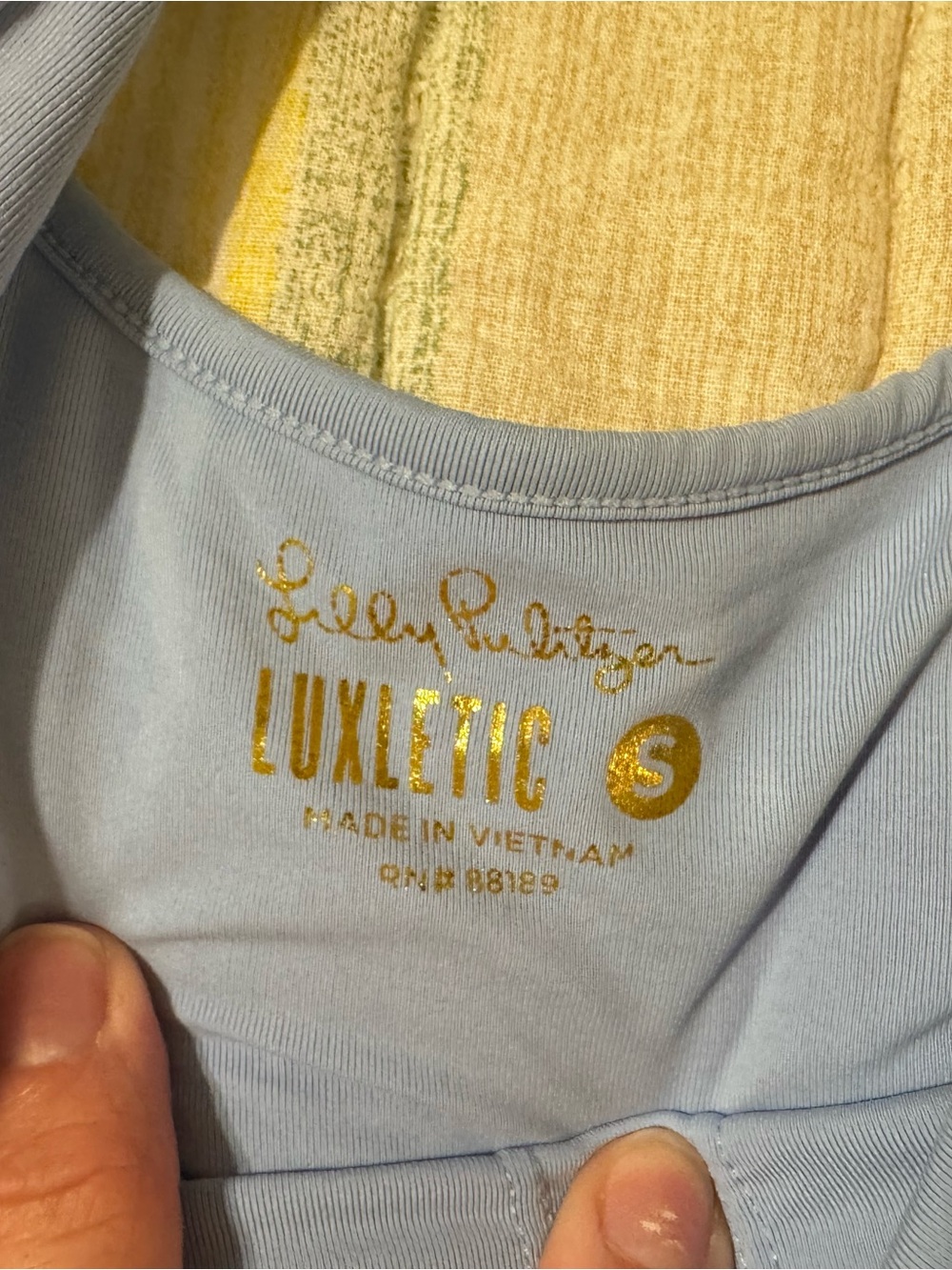 Lilly Pulitzer Scoop Neck Tank Duo - Teal & Periwinkle Blue *2 pack!* - Picture 8 of 10